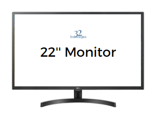 22'' Monitor VGA HDMI